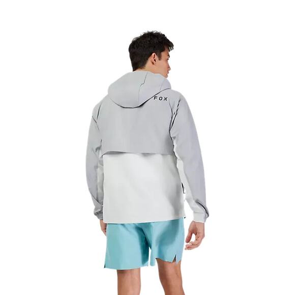 New Fox Racing Mens Survivalist Windbreaker Jacket Steel Gray #32616-172-Medium - Picture 5 of 8